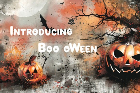 Boo Oween: The Ultimate Display Font for Creative Projects