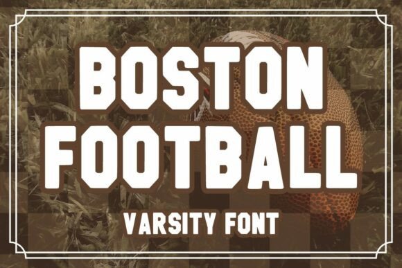 Bostonfootball Regular for Bold Editorial Design