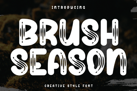Brush Season: The Ultimate Summer Display Font for Creative Projects