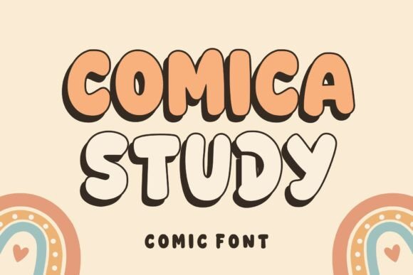 Comicastudy Regular: A Fun Display Font for Editorial Projects