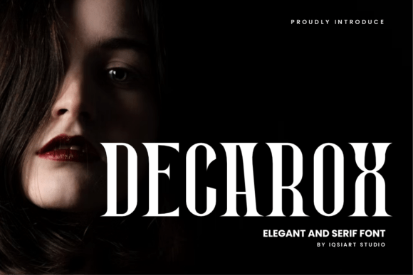 Decarox: The Premium Display Font for Elevated Brand Identity