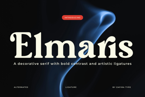 Elmaris: The Captivating Serif Display Font for Elevated Branding