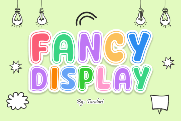 Fancy Display: A Whimsical Font for Bold Branding