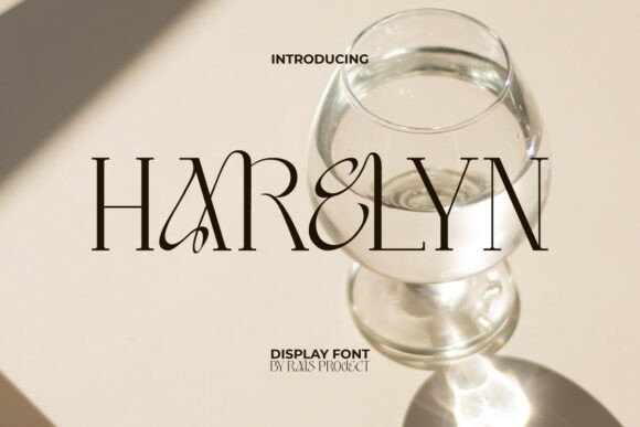 Harelyn: The Elegant Serif Display Font for Boutique Branding