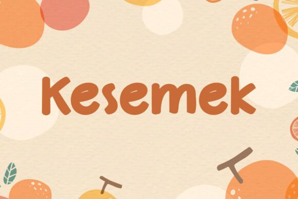 Kesemek: The Bold Display Font for Scroll-Stopping Campaigns