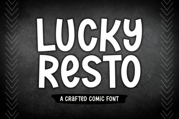 Lucky Resto: The Friendly Typeface for Small Business Branding