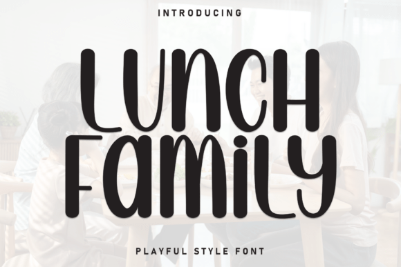 Lunch Family: The Handwritten Display Font for Warm Brand Identity