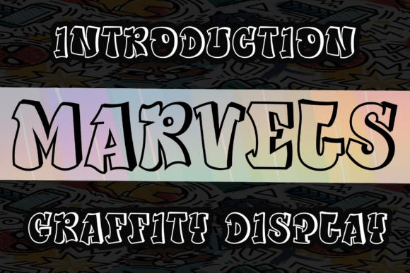 Marvels: A Playful Display Font for Modern Editorial Design