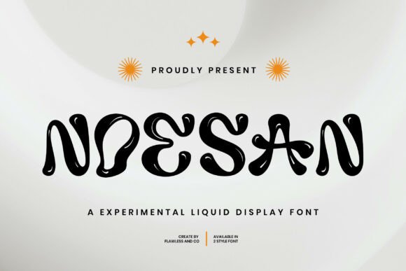 Noesan: A Unique Display Font for Bold Business Branding