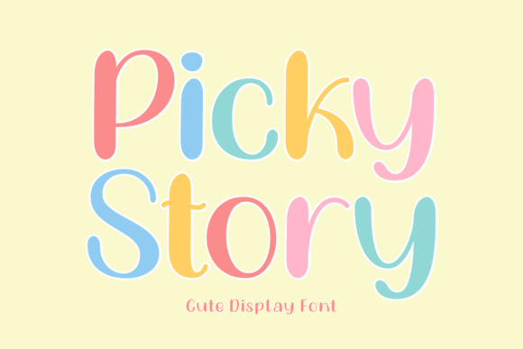 Picky Story: The Playful Typeface for Your Brand Identity