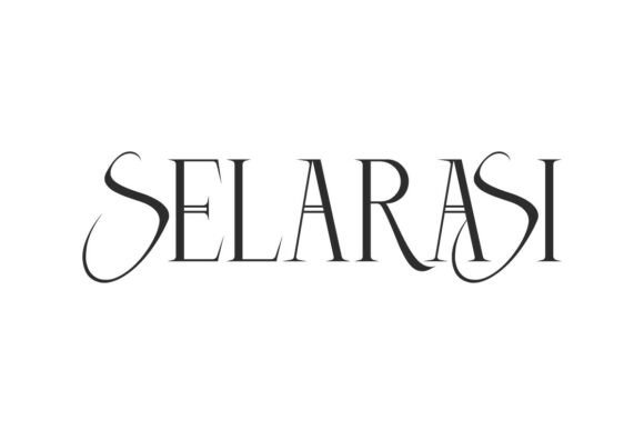 Selarasi: The Elegant Typeface for Luxury Brand Identity