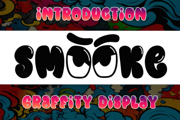 Smooke: A Bold Display Font for Editorial Design