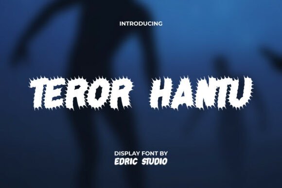 Terorhantu: A Spooky Display Typeface for Editorial Design
