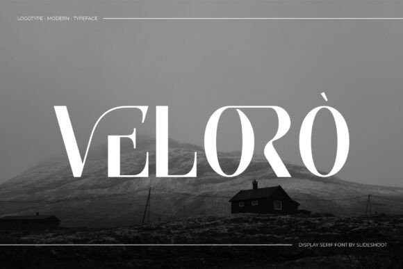 Veloro: The Premium Display Typeface for Modern Web Design